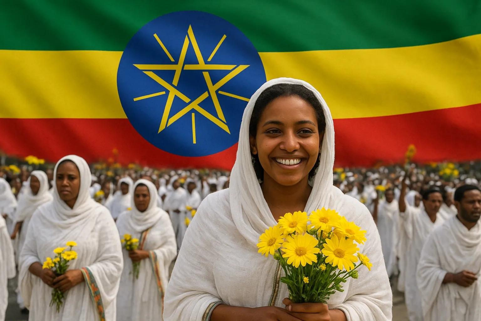 Ethiopian New Year celebration