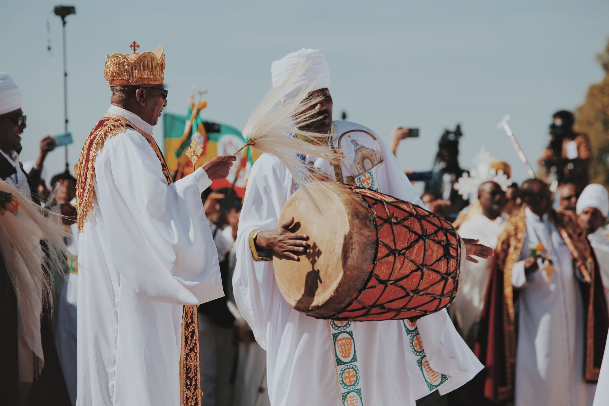 Ethiopian Christmas (Gena) celebration in Ethiopia